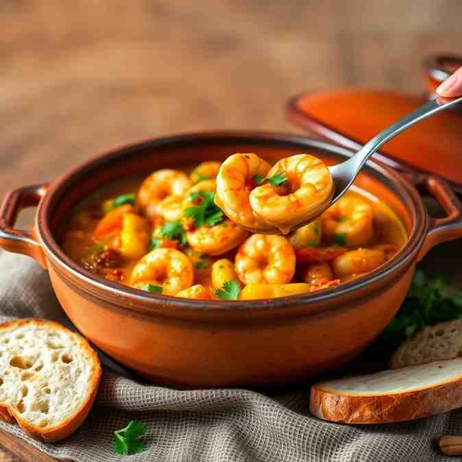 Brazilian Shrimp Stew (Moqueca) Easy Coconut Milk Recipe